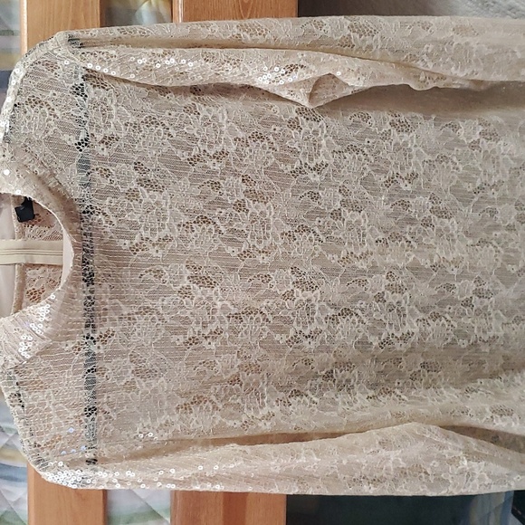 Long sleeve Bodysuit sequin sheer - Picture 9 of 10